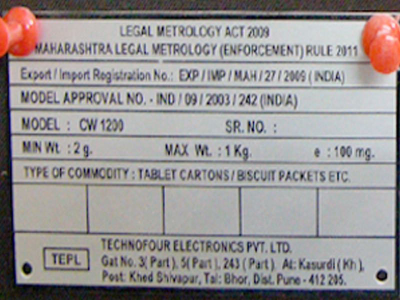 aluminum printed labels